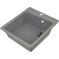 Мойка из мрамора Акватон Парма серая 1A713032PM230