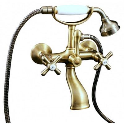 Смеситель Rav Slezak Morava retro MK159.5/2SM для ванны с душем Смеситель Rav Slezak Morava retro MK159.5/2SM для ванны с душем