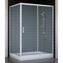 Душевой уголок Vegas Glass ZP+ZPV 130*90 01 10 сатин