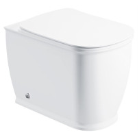 Унитаз приставной BelBagno Prado BB10150CB с микролифтом 