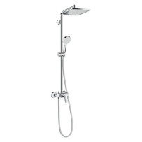 Душевая стойка Hansgrohe Crometta E 240 1jet Showerpipe 27284000