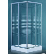 Душевой уголок Timo TL-9002 Romb Glass с поддоном