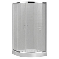 Душевой уголок Cezares Eco R-2-90-P-Cr punto