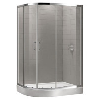 Душевой уголок Cezares Эко/Eco RH-2-120/90-C-Cr прозрачное