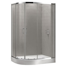 Душевой уголок Cezares Эко/Eco RH-2-120/90-C-Cr прозрачное