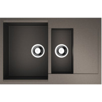 Мойка гранитная Omoikiri Daisen 78-2-DС темный шоколад 4993333