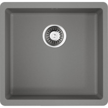 Мойка гранитная Omoikiri Kata 44-U-GR leningrad grey 4993404