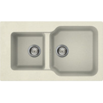 Мойка гранитная Omoikiri Maru 86-2-BE ваниль 4993285