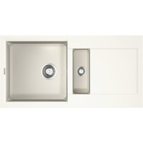 Мойка гранитная Omoikiri Sakaime 86-2-WH белая 4993129