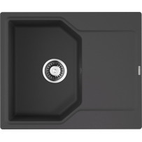 Мойка гранитная Omoikiri Yonaka 61-BL черная 4993638