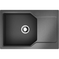 Мойка гранитная Omoikiri Yonaka 78-LB-BL черная 4993341
