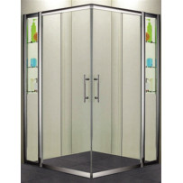 Душевой уголок RGW Hotel HO-312 120x120 см с полками