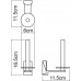 Держатель туалетной бумаги Wasserkraft Exter K-5297