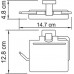 Держатель туалетной бумаги Wasserkraft Lippe K-6525