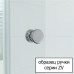 Шторка на ванну Vegas Glass ZV 0180 07 10 профиль матовый хром, стекло сатин