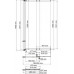 Шторка на ванну Wasserkraft Main 41S02-80