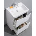 Раковина с тумбой BelBagno Анкона-Н/Ancona-N 80 rovere bianco напольная