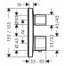Термостат Hansgrohe Ecostat E 15708000 для ванны с душем