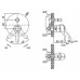 Смеситель Cezares LIRA-VDIM-03 для ванны с душем