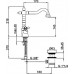 Смеситель Webert Ottocento OT700302065 бронза, для раковины