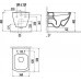 Унитаз подвесной Creavit TP326 с биде
