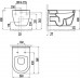 Унитаз подвесной Creavit TP328 с биде