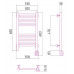 Полотенцесушитель электрический Сунержа Модус 60x30 R