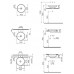 Раковина VitrA Water Jewels 4334B003-1361
