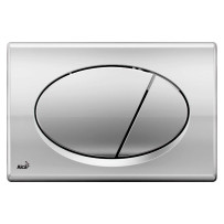 Кнопка слива инсталляций AlcaPlast ALCA M71 хром глянцевый