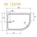 Душевой поддон Cezares TRAY-A-RH-120/90-550-15-W-R (120x90)