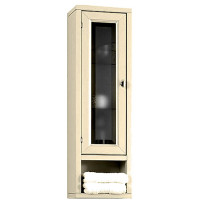 Шкаф для ванной Caprigo Альбион 240 Bianco Light Vintage L (пенал)