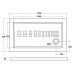Душевой поддон Olympia Serie ibis IBIS120X70 (120x70 см)