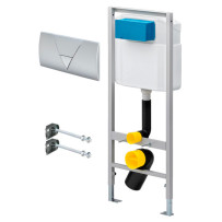 Инсталляция для унитаза Viega Eco-WC 673192 4 в 1 с кнопкой смыва