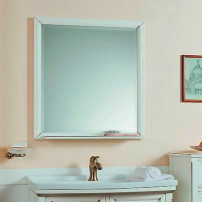 Зеркало для ванной Caprigo Джардин 80/100 Bianco alluminio