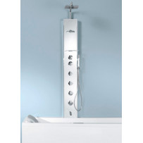 Душевая гидромассажная панель Novellini Aqua 1 Cascata 2 CASC2VTE-A белый