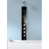 Душевая гидромассажная панель Novellini Aqua 1 Cascata 2 CASC2VME-H черный