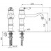Смеситель Nicolazzi Traditional 3479 CR 75 Cucina